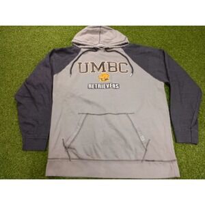 CI Sport Hoodie‎ Mens XL Gray UMBC Retrievers Basketball Graphic Cotton Athletic